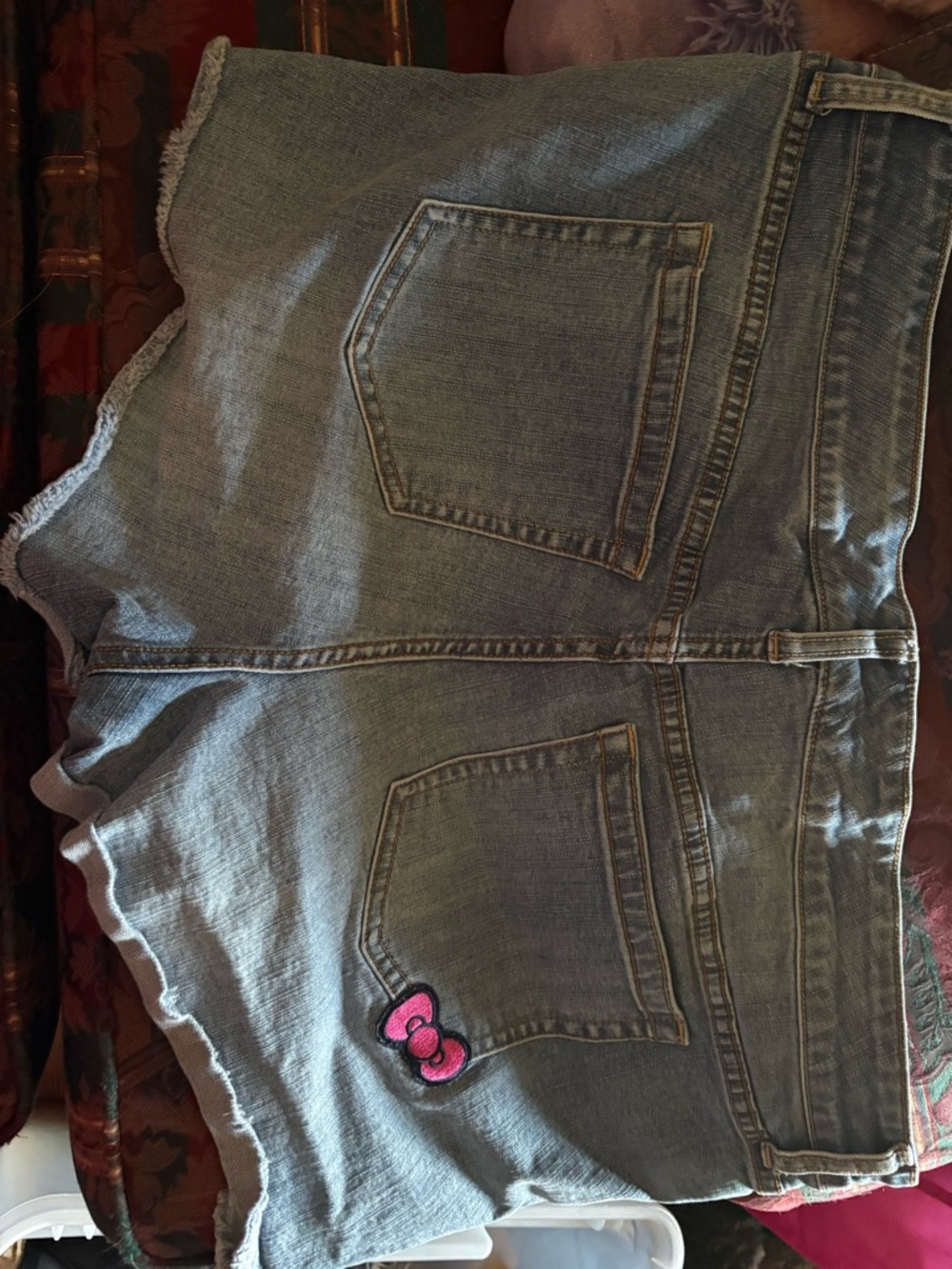 Hello Kitty Women's Denim Shorts - Light Blue Torrid plus size - Picture 3 of 3